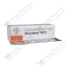 Buy Glucobay M 25 Mg Online