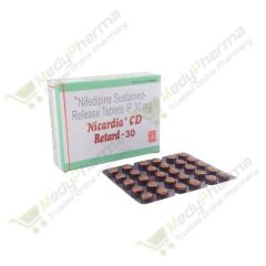 Buy Nicardia CD Retard 30 Mg Online