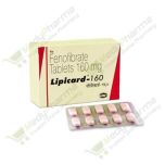 Buy Lipicard 160 Mg Online